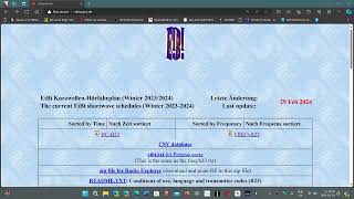 Shortwave B23 schedules last month before we move to summer frequencies [upl. by Malcah290]