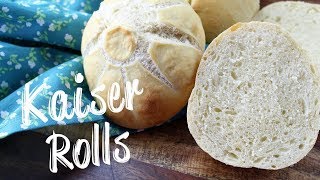 Kaiser Rolls  German Brotchen [upl. by Retla726]