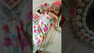 Meri mekup 💄wali aayi nhi😂😆 funny cutebaby [upl. by Herates840]