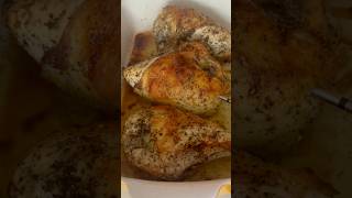 Marinated Oven Baked Split Chicken Breast food dinner chicken shorts [upl. by Heymann835]