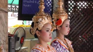 Bangkok Erawan Shrine and Dancerssights and sounds [upl. by Starling]