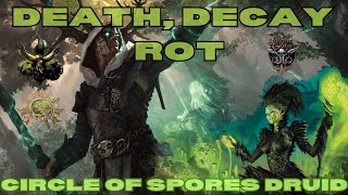 Baldur’s Gate 3  Circle Of Spores Druid Build Guide  Death Decay and Rot [upl. by Doty]