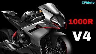 NewGen CFMoto 1000R V4 Revealed 🔥 Bring New Damon to The Motorcycle Industry [upl. by Chapen]