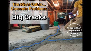 The River Cabin Cracks Cracks and More Cracks [upl. by Auston]