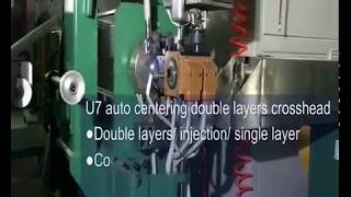 Coaxial cable making machine [upl. by Jonathan460]