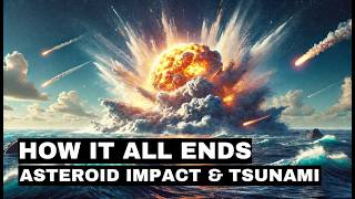 How It All Ends Asteroid Impact and Tsunami asteroidimpact globaltsunami endoftheworld [upl. by Nolla566]