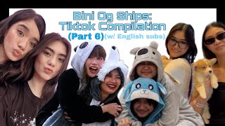 BINI OG SHIPS TikTok Compilation part 6  wEnglish Subs [upl. by Ellivro]