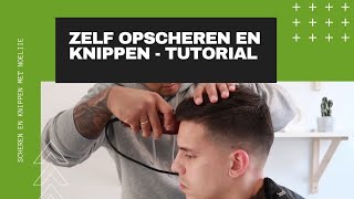 HOE MOET JE OPSCHEREN EN KNIPPEN TUTORIAL [upl. by Ranchod]