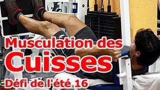 Exercices de Musculation des Cuisses  DDE16 [upl. by Sudnac]