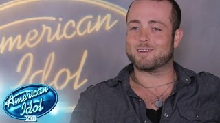 Road to Hollywood Eric Wood  AMERICAN IDOL SEASON XIII [upl. by Nyrhtac921]