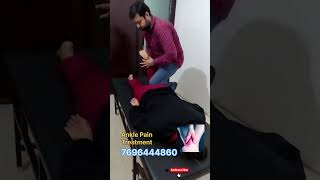 Anklet treatment chiropractic chiropractor malerkotla shorts short punjab punjabi sangrur [upl. by Neerol694]