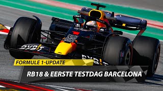 F1update Verstappen start goed Red Bull verrast met radicale RB18 [upl. by Owades]