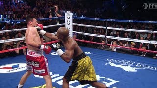 Floyd Mayweather Jr vs Robert Guerrero  quotShowtime PPV Boxingquot  Full Fight Sim [upl. by Maharg894]