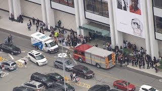 Gunfire causes panic mass evacuation at Toronto mall [upl. by Earehs]