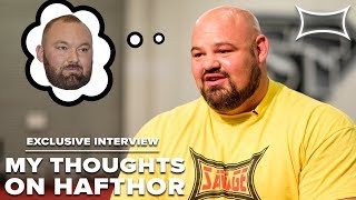 Brian Shaw Talks Hafthor Bjornsson amp Pressures of Competing  Exclusive Interview [upl. by Mike797]