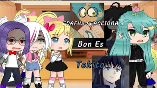 FNAFHS reacciona a Bon es Tokito Pedido‼️ 🇺🇲🇪🇦  FNAFHS X KNY  GN [upl. by Irb]