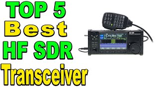 Top 5 Best HF SDR Transceiver Review 2023 [upl. by Hadwyn]