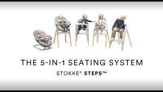 STOKKE STEPS BOUNCER GREY CLOUDS [upl. by Harilda599]