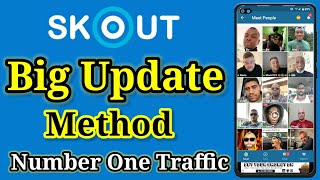 Skout Update 2023  Free Cpa marketing Traffic source  CashApp traffic  Google Voice traffic [upl. by Leontine]