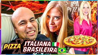 PIZZA BRASILEIRA FEITA POR UMA ITALIANA [upl. by Siramed]