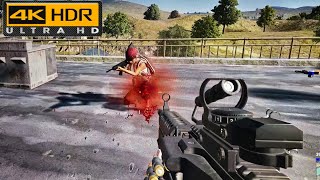 MY FIRST WIN IN PUBG  PS5 4K HDR gameplay gaming [upl. by Ahseikal385]