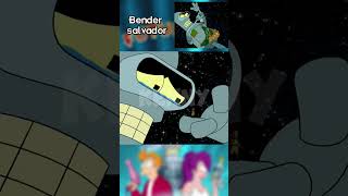 Bender salvador 🙏🤖 T04 Ep08 P3  Futurama [upl. by Yelahs]