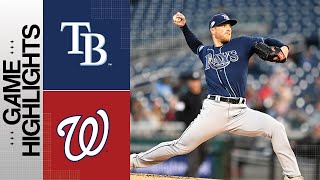 Ray vs Nationals Game Highlights 4323  MLB Highlights [upl. by Akehsat]