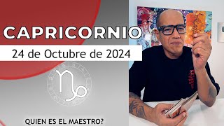 CAPRICORNIO  Horóscopo de hoy 24 de Octubre 2024 [upl. by Drofiar168]