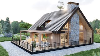 39 x 36 12m x 11m Totally In Love With This Cozy amp Elegant House  House Design With Floor Plan [upl. by Neerol]