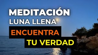 MEDITACIÓN GUIADA PARA LA LUNA LLENA DEL 23 de mayo de 2024  LUNA DE LAS FLORES [upl. by Muhcon]