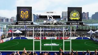 JIANGSU SUNING VS AL NASSR FC FIFA STREET FIFA VOLTA FC 24 [upl. by Demott]