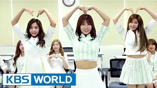 KBS World Idol Show KRUSH 20170526 Ep12  TWICE The EastLight SONAMOO [upl. by Reta506]