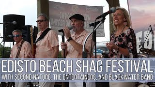 Shag Show at Edisto Beach  Second Nature The Entertainers Blackwater Band and More [upl. by Vanya]