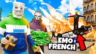 Emo French Helped Us Win In GTA 5 Roleplay [upl. by Ammann]