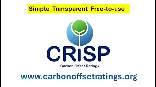 Carbon Ratings Insight Platform CRISP [upl. by Vachell]