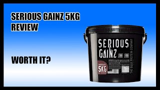 Serious Gainz 5KG Review [upl. by Nnylasor]