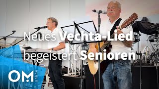 Premiere auf dem Stoppelmarkt Neues VechtaLied auf Platt [upl. by Landy]