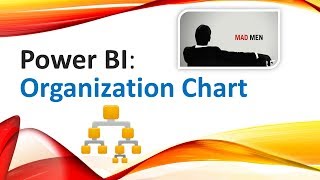 Power BI  Organization Chart for Mad Men [upl. by Frick232]