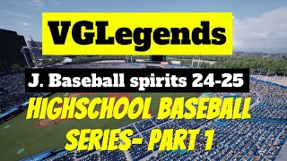 Highschool Baseball Series Part 1 [upl. by Hiram]