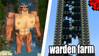 Minecraft Players are already making Warden Mob Farms [upl. by Areid3]