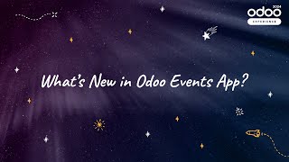 Whats New in Odoo Events App [upl. by Katheryn]