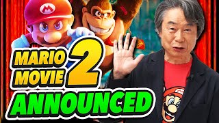 Super Mario Bros Movie 2 is REAL Coming 2026 [upl. by Nus]