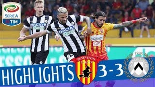 Benevento  Udinese 33  Highlights  Giornata 35  Serie A TIM 201718 [upl. by Aidne716]