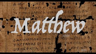 Matthew 265775 [upl. by Mohkos]