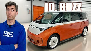 VW ID Buzz Review  Exceptional Drive Painful Interface [upl. by Eelanaj]