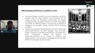 Batas Jones ng 1916 [upl. by Ndnarb]