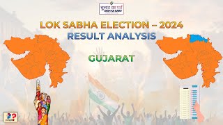 Gujarat  Lok Sabha Election 2024  Results by Constituency  2024 vs 2019 Results [upl. by Farand]