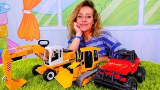 Kinder Videos mit Nicole Wir spielen mit Spielzeugautos [upl. by Abrams]