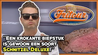 BIEFSTUK in de FRITUUR ft FRED VAN LEER ★ FRITOUR 8 [upl. by Anwahsar19]