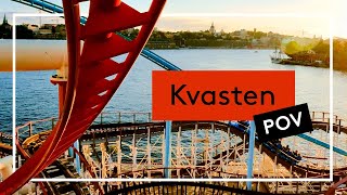 Kvasten  Sunset POV 5k  Vekoma SFC at Gröna Lund [upl. by Auqinaj552]